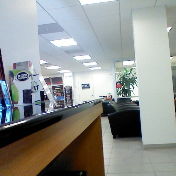 Photo taken at McLarty Nissan Little Rock by Thomas E R. on 5/6/2014