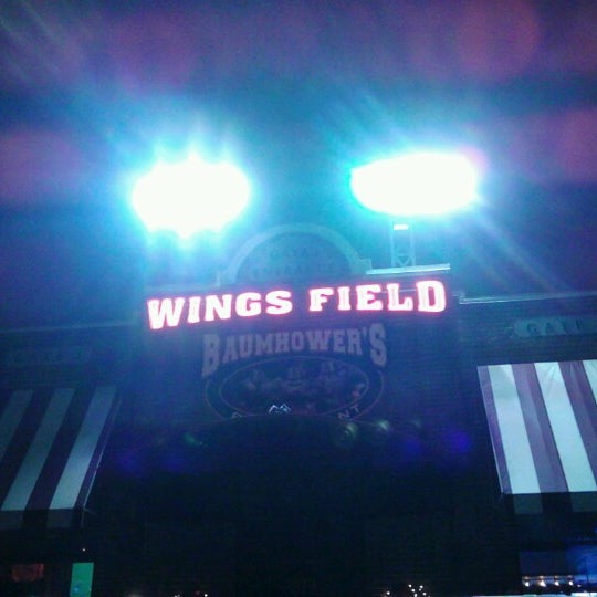 Photo taken at Baumhower&#39;s Wings by Austin on 12/10/2012