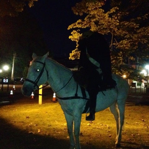 Photo taken at Horseman&#39;s Hollow (at Philipsburg Manor) by Burton M. on 10/14/2012