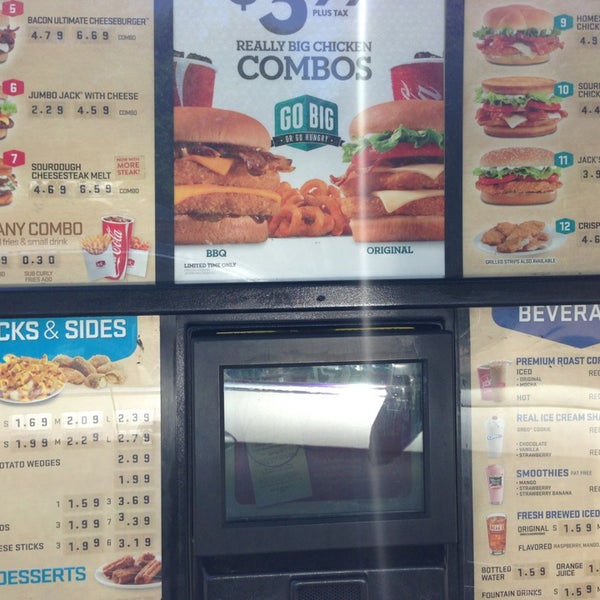 Jack in the Box Fast Food Restaurant in Dallas