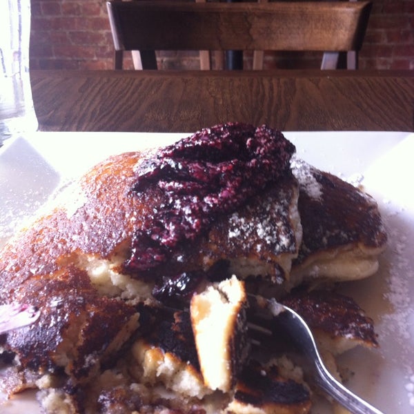 Blueberry pancake is mouth watering!!!!