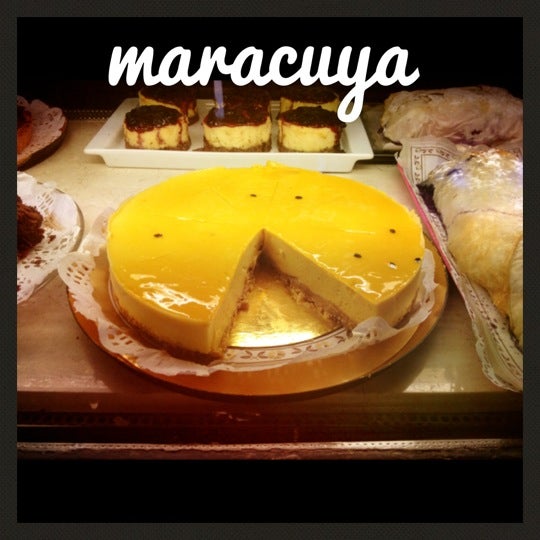 Cheesecake de Maracuya! Muy rica!!