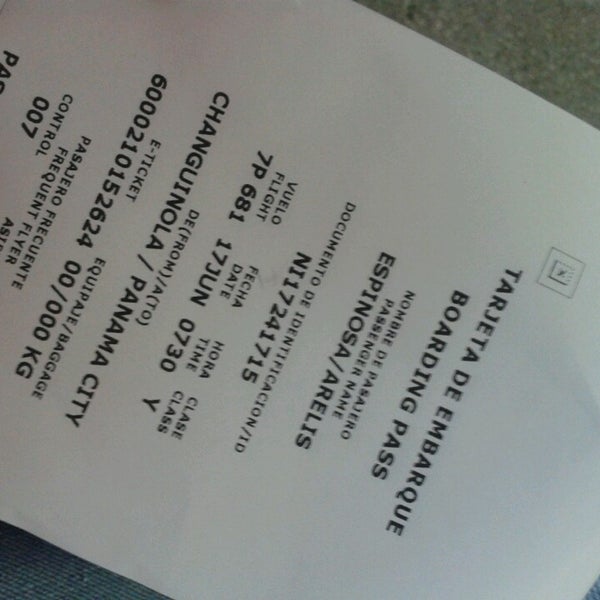 Aeropuerto Internacional de Changuinola