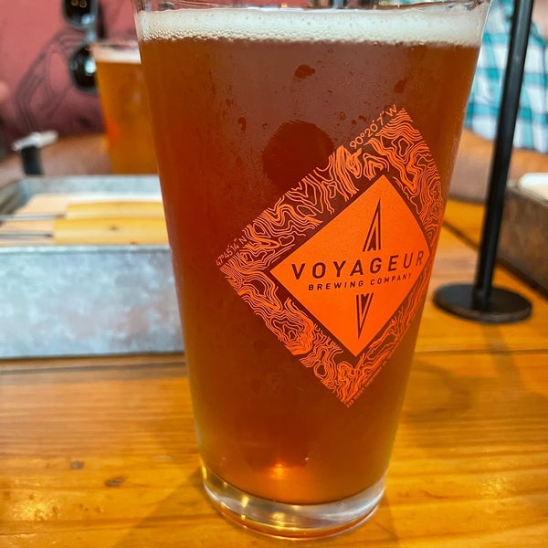 Photo taken at Voyageur Brewing Company by Jeff D. on 7/30/2021