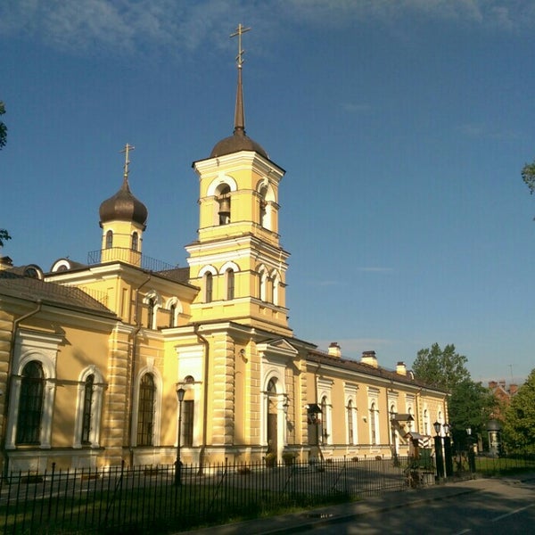 Храм сергия радонежского в пушкине