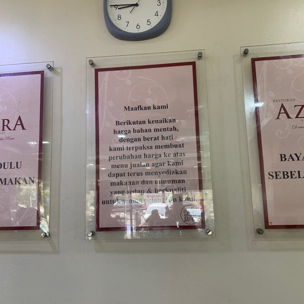 Restoran Azira 115 tips from 4964 visitors