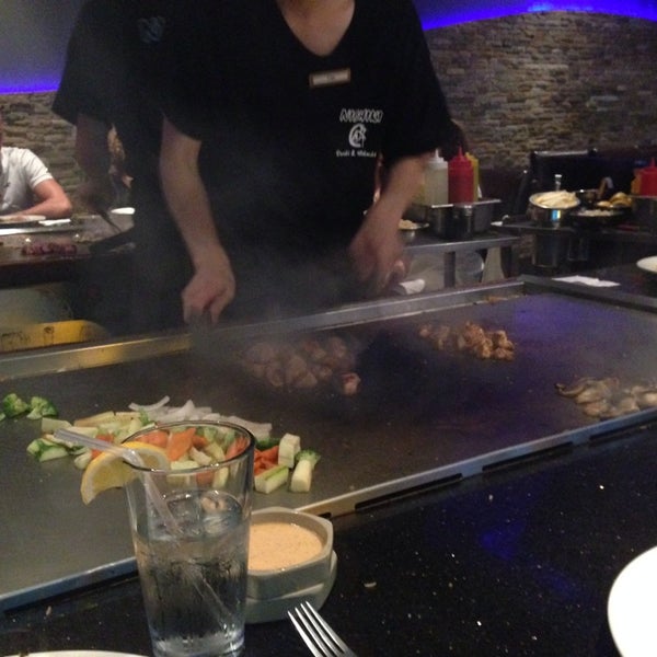 6/28/2014 tarihinde Marija V.ziyaretçi tarafından Nishiki Hibachi &amp; Sushi Restaurant'de çekilen fotoğraf