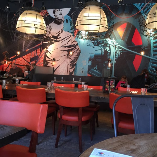 1/18/2016 tarihinde Marija V.ziyaretçi tarafından Fabbrica Restaurant &amp; Bar'de çekilen fotoğraf