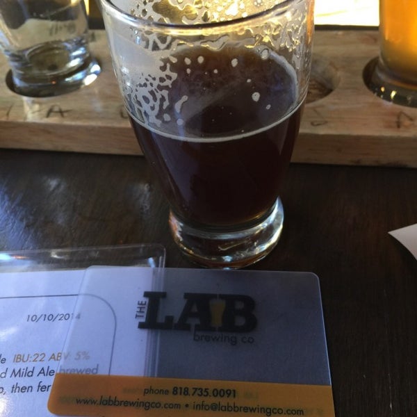 Photo taken at The Lab Brewing Co. by C M. on 10/24/2014