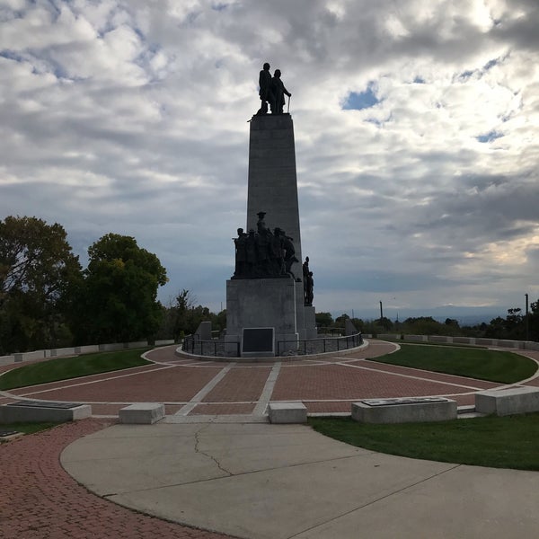 Photo taken at This Is The Place Heritage Park by C M. on 10/11/2018