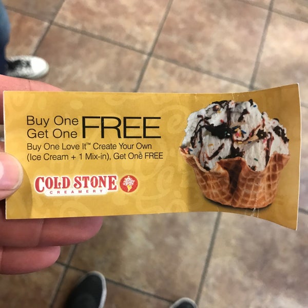 Cold stone cakes coupon