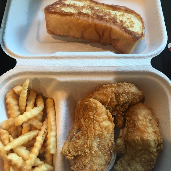 It's ok if you want chicken strips and crinkle fries and Texas toast ( toasted, no flavor) The dipping sauce tastes to me like thousand island (without the pickle/relish flavor) with salt and pepper