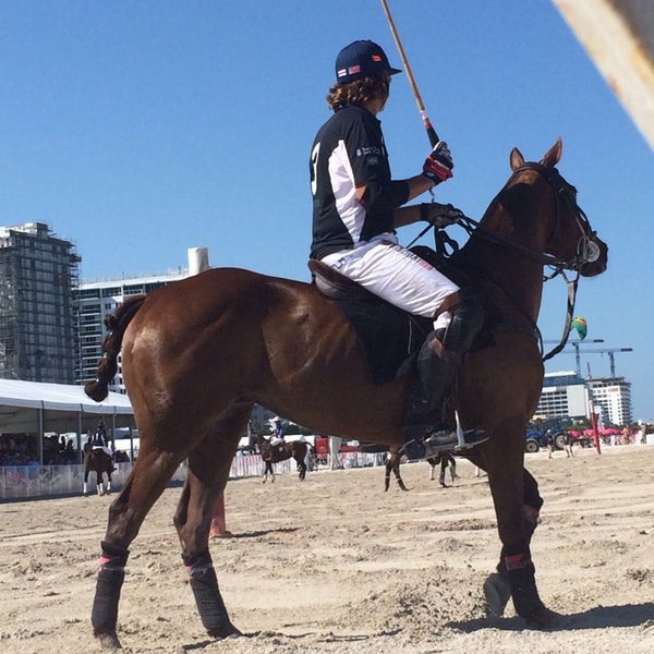 Photo taken at Miami Beach Polo World Cup by William S. on 4/27/2014