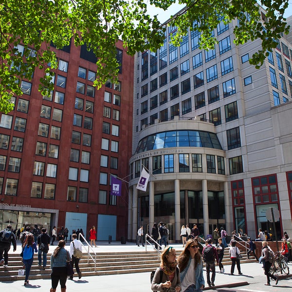 NYU Stern School of Business New York'da Üniversite Akademi Binası