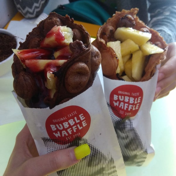 Photo taken at Bubble Waffle by Елена Д. on 7/2/2017