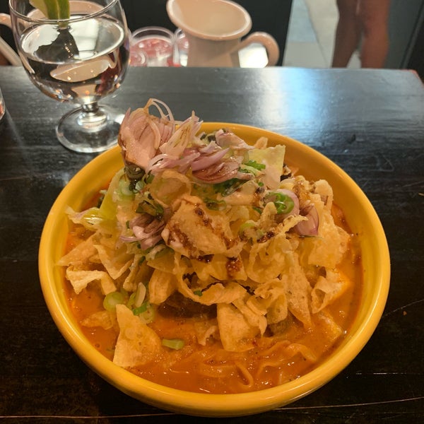 Best KHAO SOI I had outside of Thailand, but beware, it is really really spicy! :)