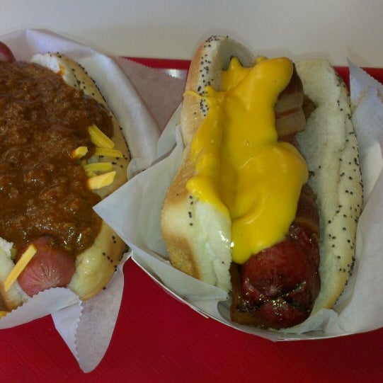 Photo taken at Howie&#39;s Top Dog by Jeb B. on 2/25/2014