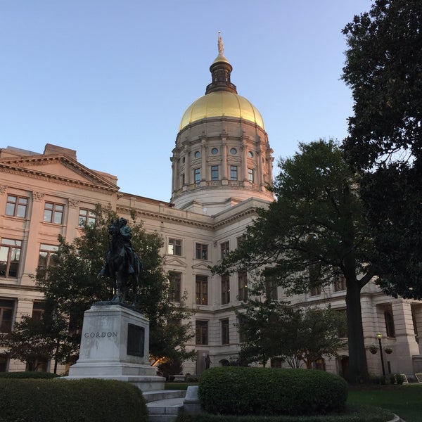 Photo taken at Georgia State Capitol by Brian B. on 11/10/2016