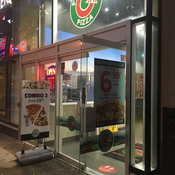 Freshslice Pizza Downtown Vancouver 768 Robson St