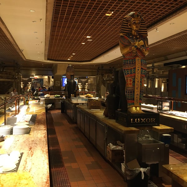 Photo taken at The Buffet at Luxor by Ryan W. on 10/8/2019