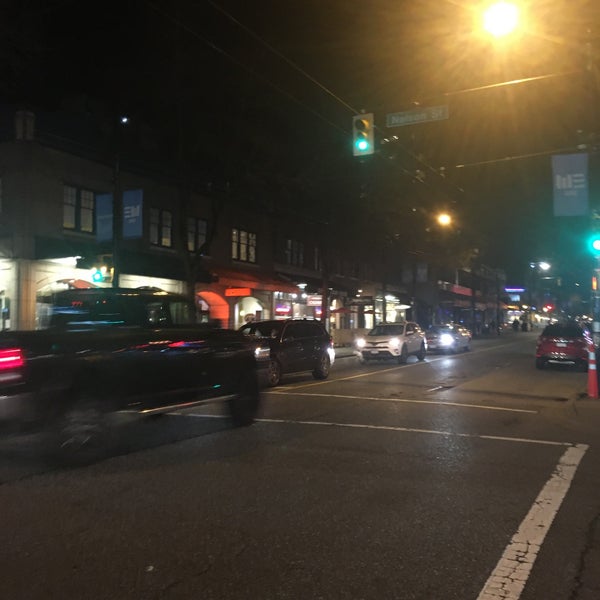 Denman Street Road in West End