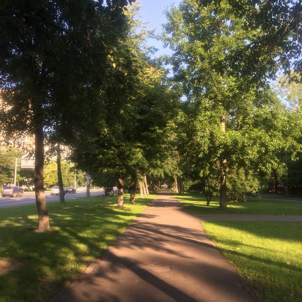 Парк 12 лучей в кузьминках