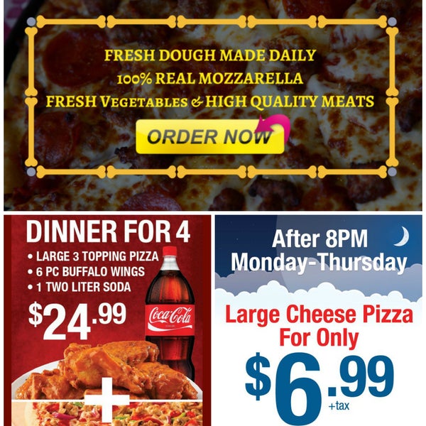 Brizio Pizza Special Offer! Order here: https://goo.gl/1Rxez3 or Available dine in and pick up only! Lake Forest, CA (949) 951-7333 Santa Ana, CA (714) 547-7333