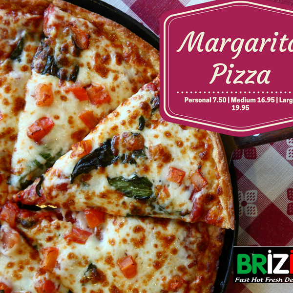 Photos At Brizio S Pizza Place Try Our Delicious Margarita Pizza For Lunch Or Dinner From Brizio