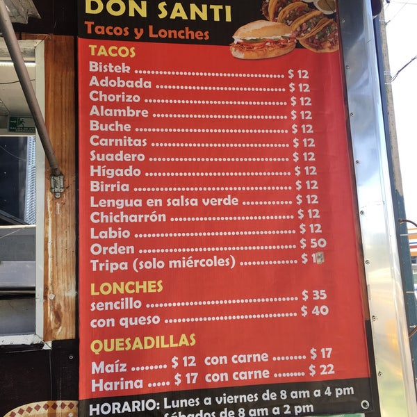 Tacos Don Santi Zapopan, Jalisco