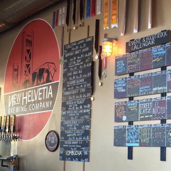 Photo taken at New Helvetia Brewing Co. by Kathleen B. on 5/15/2016