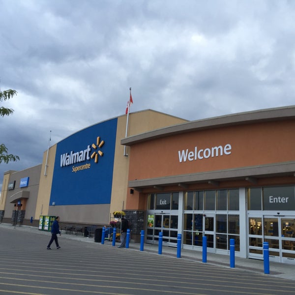 Walmart Supercentre Big Box Store in Southeast Edmonton