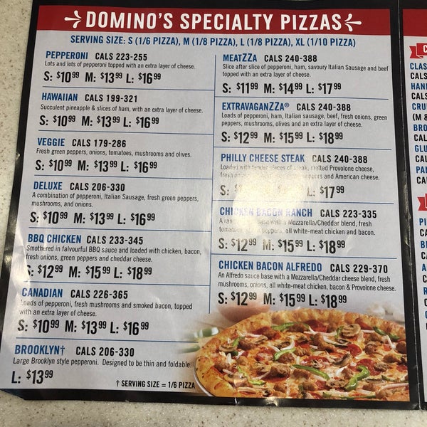 Domino's pizza canada deals