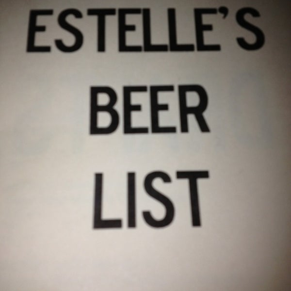 Photo taken at Estelle&#39;s by Etienne P. on 1/24/2013