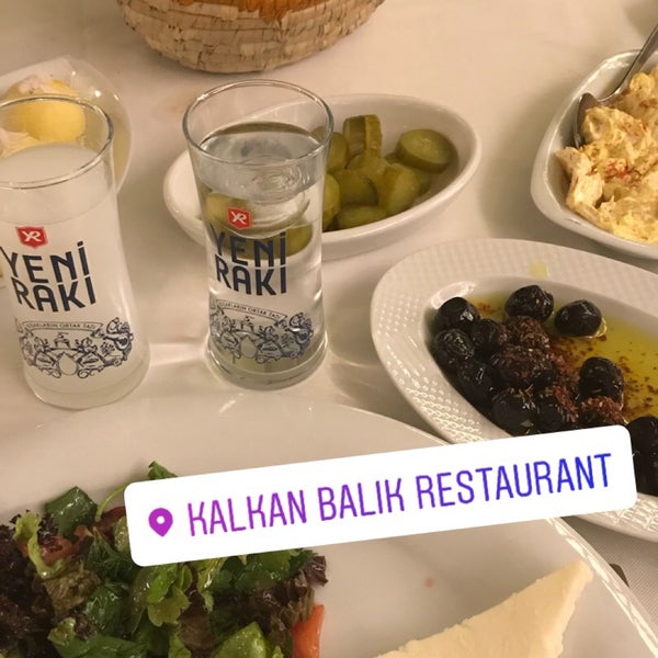 Photo taken at Kalkan Balık Restaurant by Harun B. on 10/13/2018