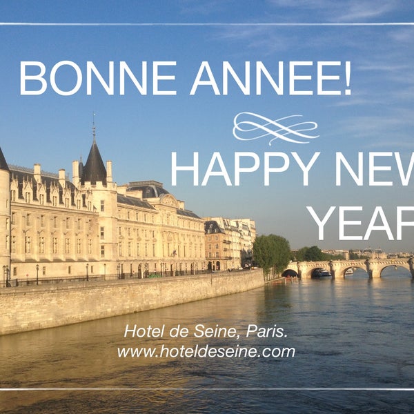 Bonne Année!! Happy New Year everybody!