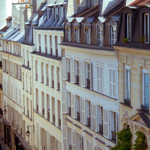 View over the rue de Seine...