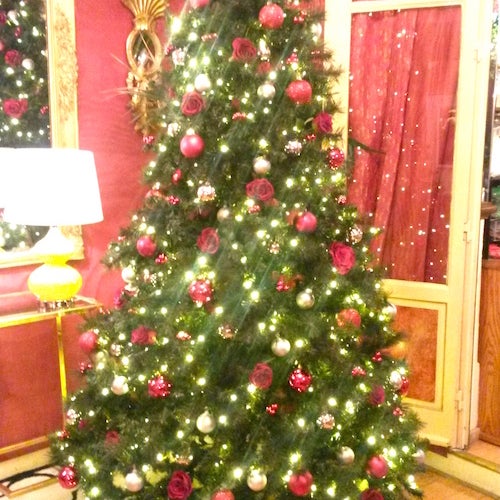 It's Christmas already at Hotel des Marronniers!