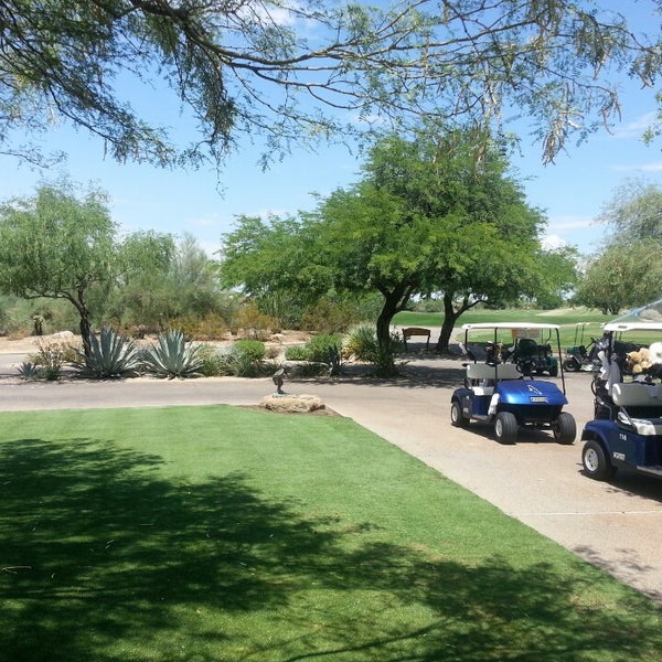 Photo taken at Grayhawk Golf Club by Cheryl W. on 7/24/2013