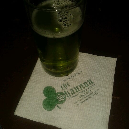Photo taken at The Shannon Irish Pub by Leonardo S. on 10/27/2012