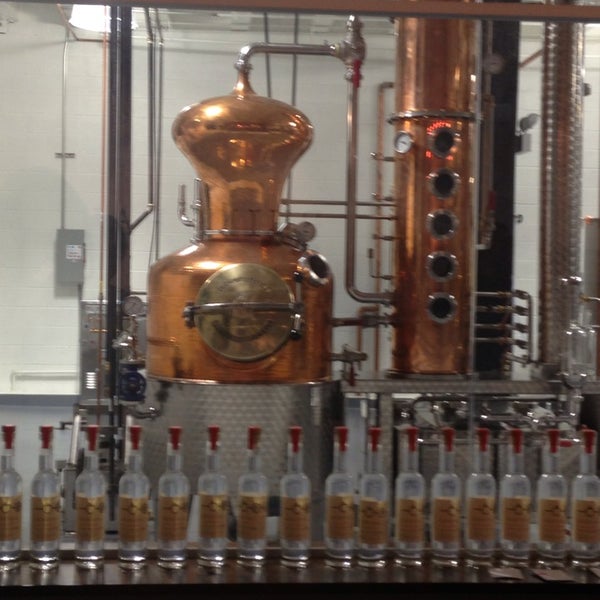 Photo taken at Rhine Hall Distillery by Lisa P. on 11/2/2013