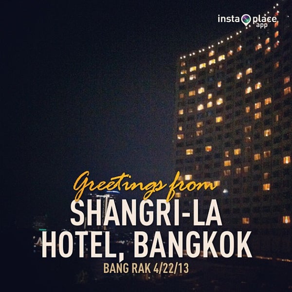 Photo taken at Shangri-La Hotel, Bangkok by Naran N. on 4/22/2013