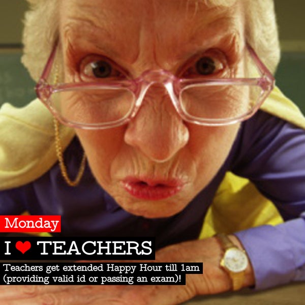 I ♥ Teachers on Mondays