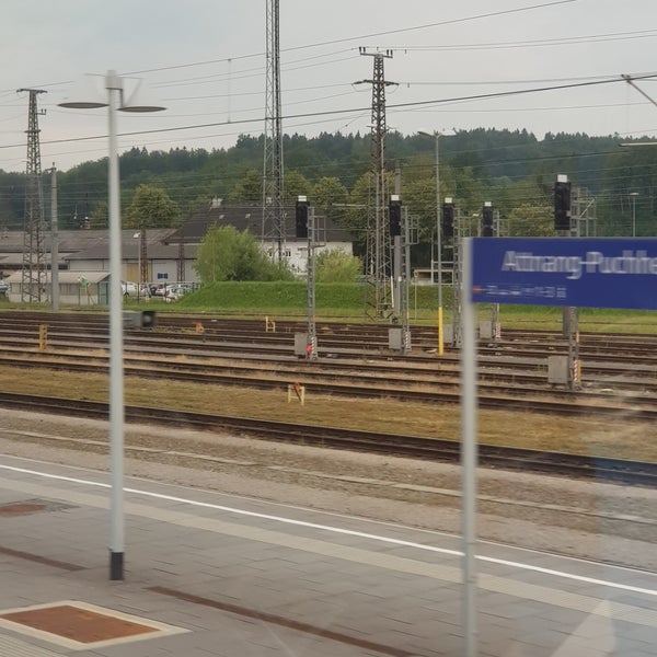 Photo taken at Bahnhof Attnang-Puchheim by Gerhard L. on 7/16/2018