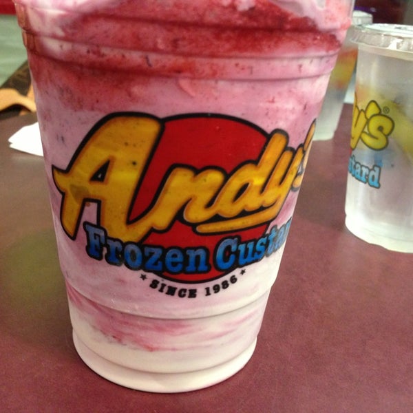 Photo taken at Andy&#39;s Frozen Custard by Brian B. on 7/14/2013