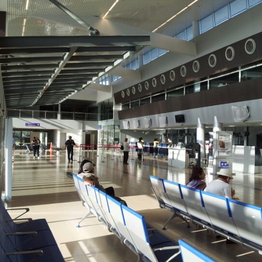 Photo taken at Aeropuerto Internacional Enrique Malek (DAV) by Kerwin M. on 1/2/2013