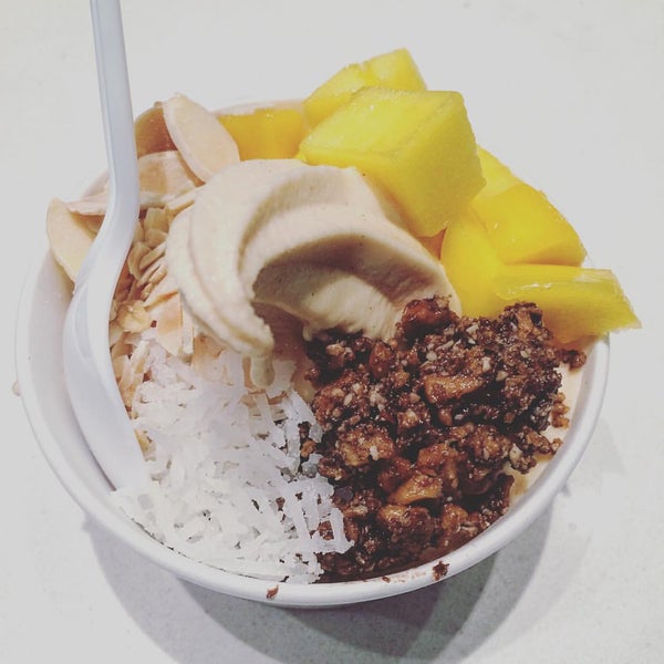 Pinkberry Frozen Yogurt Shop in Promenade