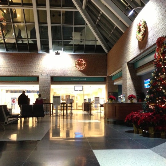 Photo taken at Newport News/Williamsburg International Airport (PHF) by Eloshi Q. on 12/6/2012