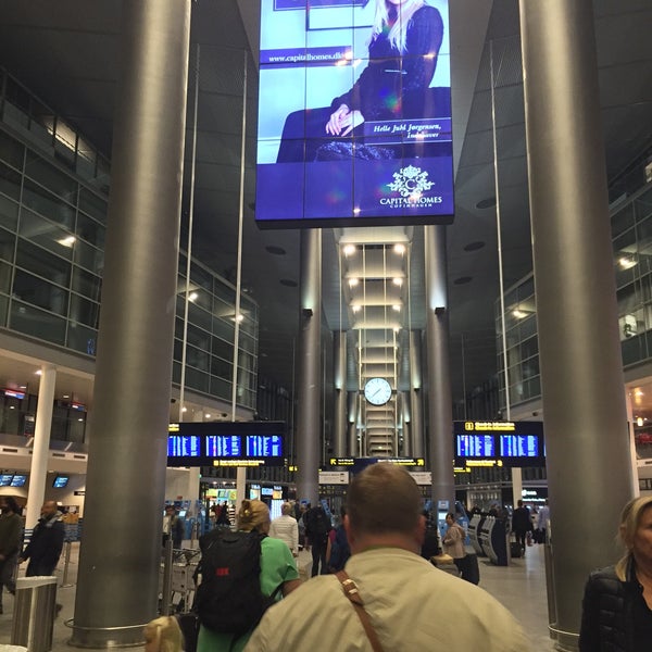 Photo taken at Copenhagen Airport (CPH) by Anson L. on 10/3/2015