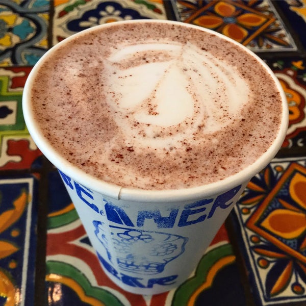 The Mexican hot chocolate is a total fiesta in your mouth - freshly ground chocolate, cinnamon, nutmeg and a pinch of cayenne. 💃🏼☕️🍫