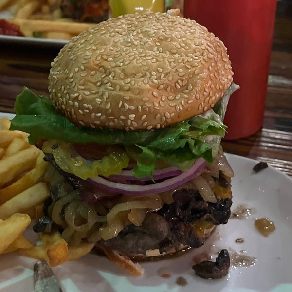 Photo taken at Godfather&#39;s Burger Lounge by Crick W. on 1/28/2024